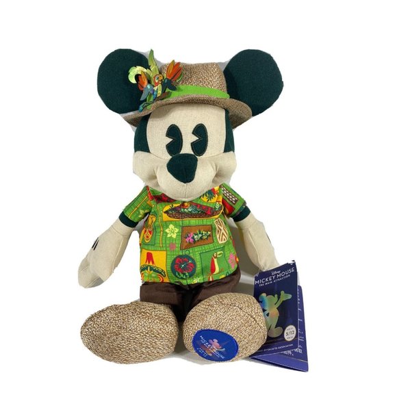 Disney Mickey Mouse The Main Attraction Plush Enchanted Tiki Room Series 5/12 - Picture 1 of 16